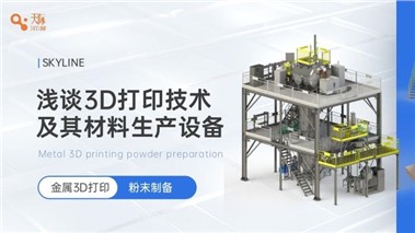 浅谈3D打印技术及其材料生产设备