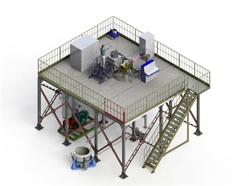 High Pressure Water Atomization Powdered Material Manufacturing Equipment