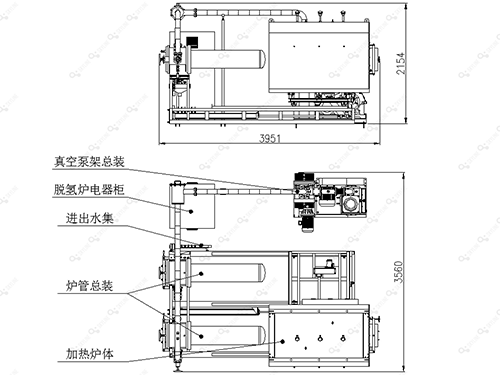 氢化脱氢粉末材料生产装备