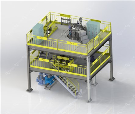 Vacuum Melting and Centrifugal Atomization Granulation Equipment